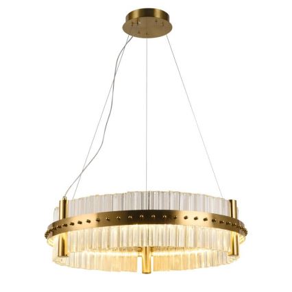 LED dimmbarer Kristall-Kronleuchter an Kabel LED/40W/230V 3000-6500K + Fernbedienung