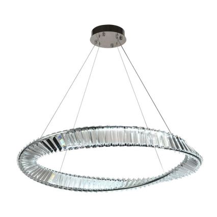 LED dimmbarer Kristall-Pendelleuchter an Kabel LED/50W/230V 3000-6500K + Fernbedienung