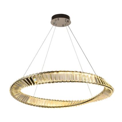LED dimmbarer Kristall-Pendelleuchter an Kabel LED/50W/230V 3000-6500K + Fernbedienung