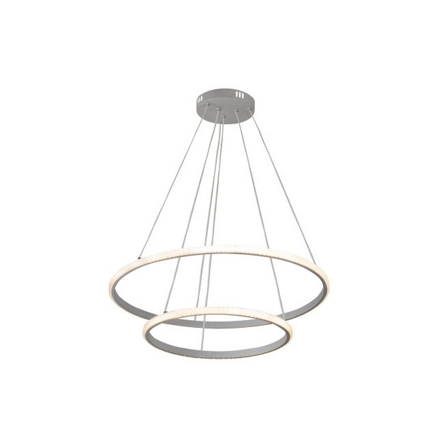 LED-dimmbare Pendelleuchte an Kabel LED/55W/230V 3000-6500K Ø 60 cm + Fernbedienung