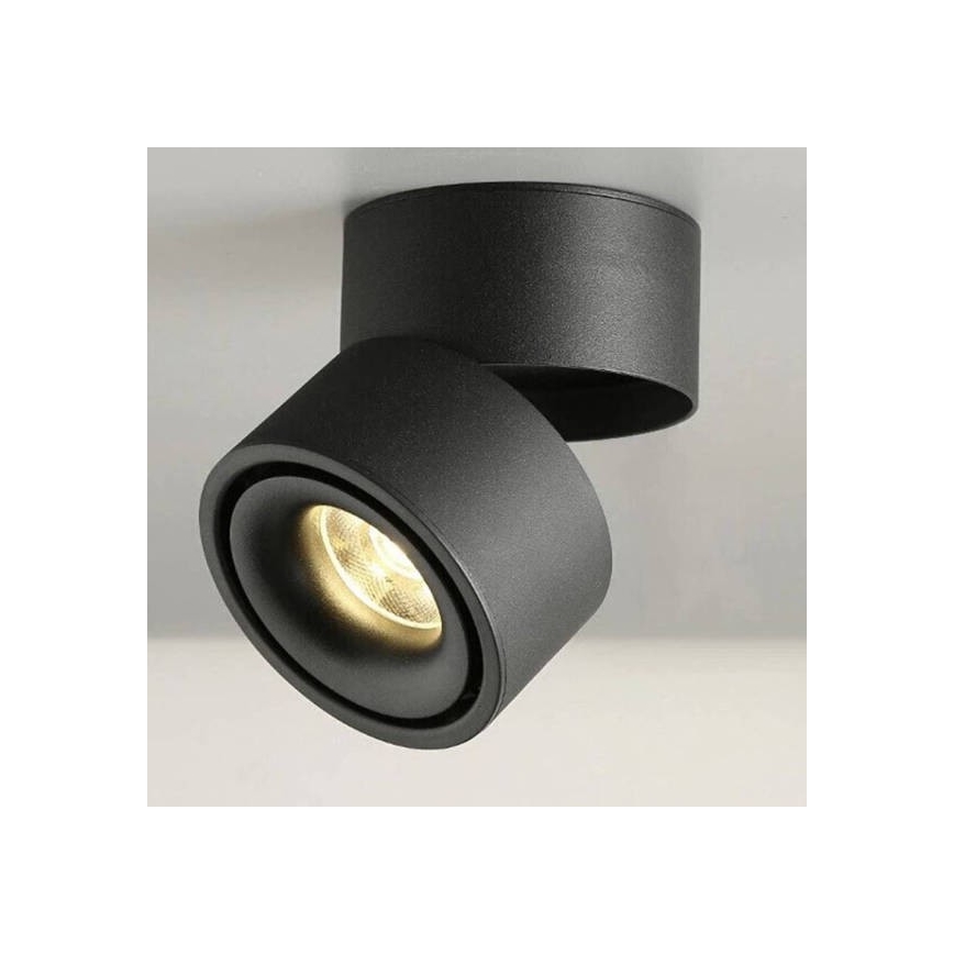 LED Dimmbarer LED-Strahler LAHTI LED/13,5W/230V 3000K CRI 90 schwarz