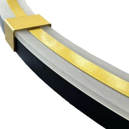 LED dimmbare Hängeleuchte an Seil LED/130W/230V 3000-6500K Ø 60 cm + Fernbedienung