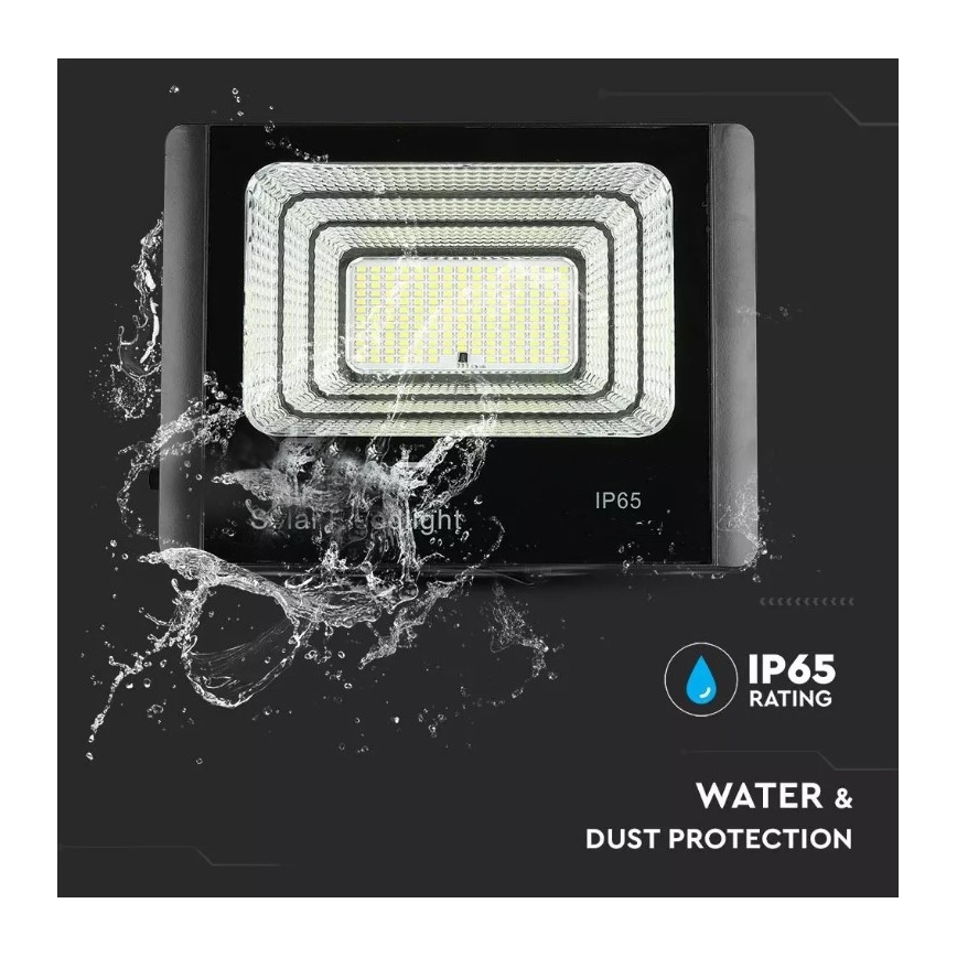 LED dimmbarer Solarstrahler LED/16W/3,2V 4000K IP65 10000 mAh + Fernbedienung