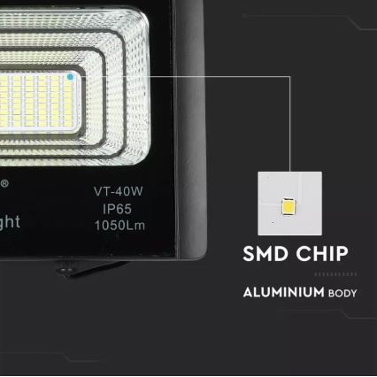 LED dimmbarer Solarstrahler LED/16W/3,2V 4000K IP65 10000 mAh + Fernbedienung