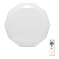 LED Dimmbares Deckenleuchte DIAMANT LED/80W/230V + Fernbedienung