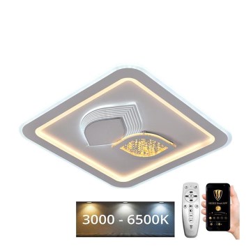 LED Dimmbares Deckenleuchte LED/95W/230V 3000-6500K + Fernbedienung