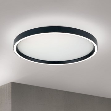 LED Dimmbares Deckenleuchte MASCA LED/36W/230V 2700/3350/4000K Ø 40 cm Schwarz