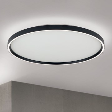 LED Dimmbares Deckenleuchte MASCA LED/47W/230V 2700/3350/4000K Ø 60 cm Schwarz