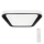 LED Dimmbares Deckenleuchte QUADRO LED/66W/230V 3000-6000K Weiß/Schwarz + Fernbedienung