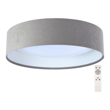 LED Dimmbares Deckenleuchte SMART GALAXY LED/24W/230V Ø 44 cm Grau/Weiß 3000-6500K + Fernbedienung