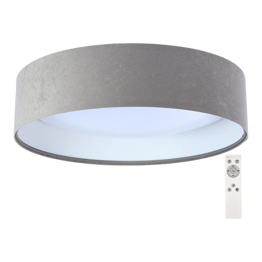 LED Dimmbares Deckenleuchte SMART GALAXY LED/24W/230V Ø 44 cm Grau/Weiß 3000-6500K + Fernbedienung