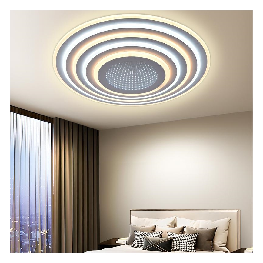 LED dimmbares Deckenleuchte LED/140W/230V 3000-6500K + Fernbedienung
