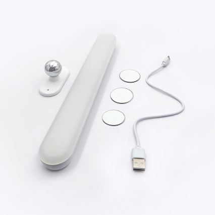 LED-Dimmbares, wiederaufladbares Möbelbeleuchtungslicht CLICK LED/1,5W/3,7V 3000/4000/6500K 800mAh USB