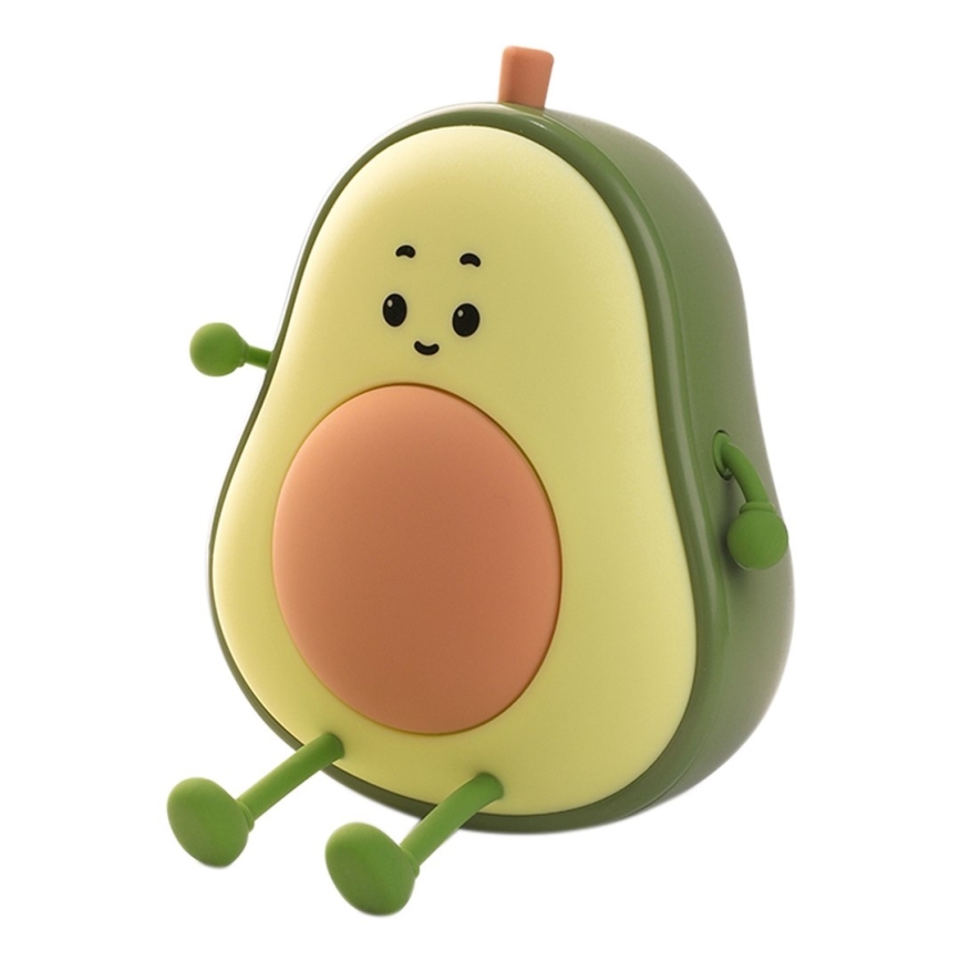 LED-dimmbares, wiederaufladbares Kinder-Nachtlicht mit Touch-Bedienung AVOCADO LED/1W/5V 1200 mAh