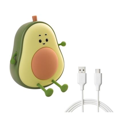 LED-dimmbares, wiederaufladbares Kinder-Nachtlicht mit Touch-Bedienung AVOCADO LED/1W/5V 1200 mAh