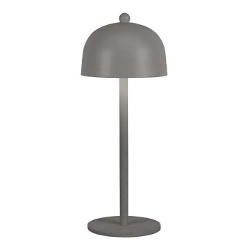 LED Dimmbares wiederaufladbares Touch-Tischlampe LED/1W/5V 3000-6000K 1800 mAh grau