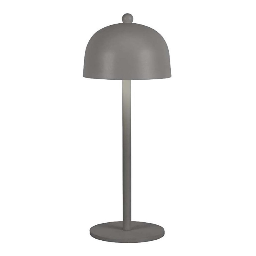 LED Dimmbares wiederaufladbares Touch-Tischlampe LED/1W/5V 3000-6000K 1800 mAh grau