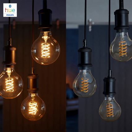 LED Dimmbare Glühbirne Philips HUE WHITE FILAMENT A60 E27/7W/230V