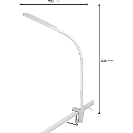 LED-Dimmleuchte 3in1 LED/10W/230V 3000/4000/6000K CRI 90 Weiß