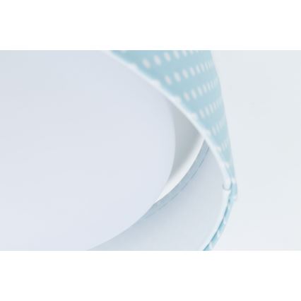 LED Dimmbares Kinder-Deckenleuchte SMART GALAXY KIDS LED/24W/230V 3000-6500K Punkte türkis/weiß + Fernbedienung