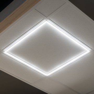 LED Einbau-Rahmen AVAR LED/40W/230V 4000K 59x59 cm