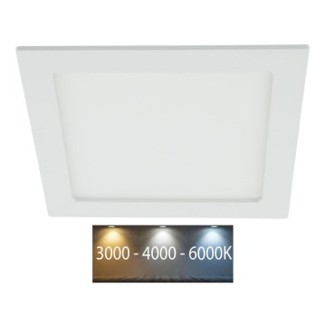 LED Einbaubeleuchtung LED/24W/230V 3000/4000/6000K IP44