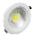LED Einbauleuchte 1xLED/30W/230V warmweiß