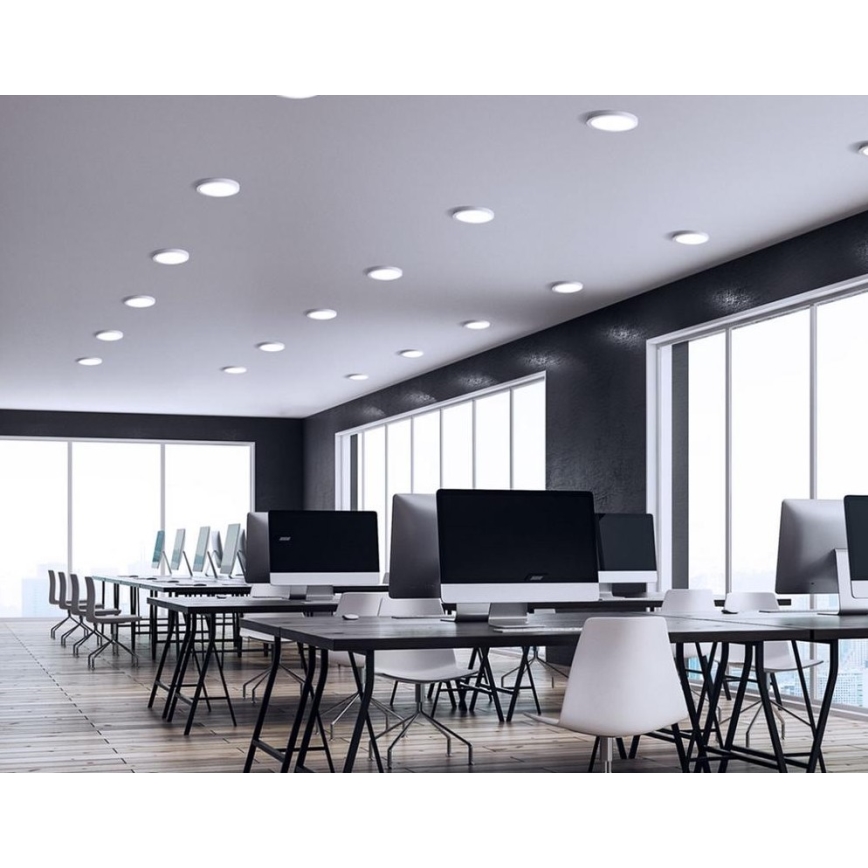 LED-Einbauleuchte ALGINE 2-in-1 LED/18W/230V 3000K