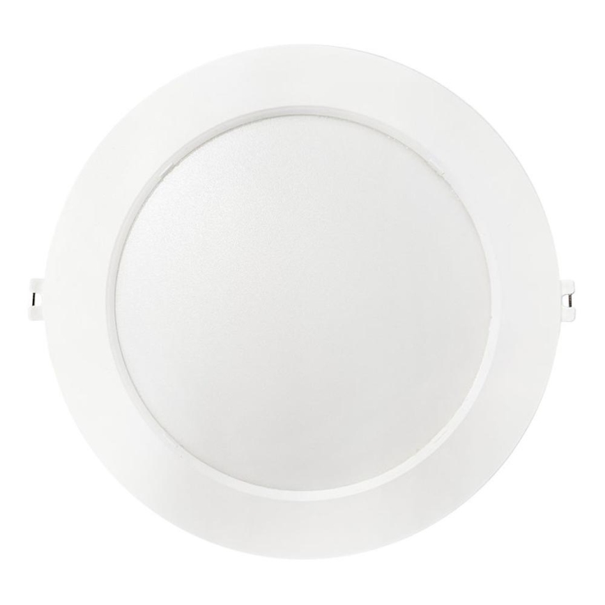 LED-Einbauleuchte CIRCLE LED/18W/230V 4000K d 22 cm weiß