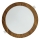 LED-Einbauleuchte CIRCLE LED/18W/230V 4200K d 22 cm braun