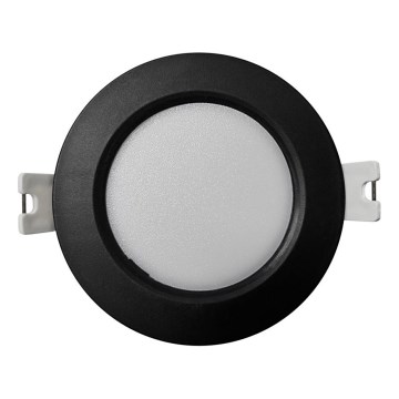 LED-Einbauleuchte CIRCLE LED/3W/230V 4000K d 9 cm schwarz