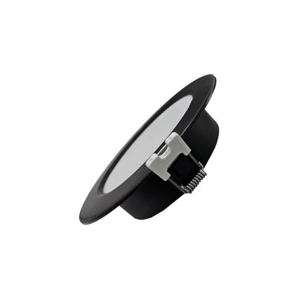 LED-Einbauleuchte CIRCLE LED/3W/230V 4000K d 9 cm schwarz