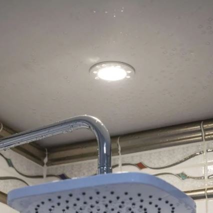 LED-Einbauleuchte für Badezimmer LORI LED/4,5W/230V IP65 2700/4000K d 8,5 cm weiß