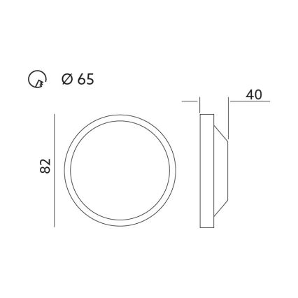 LED-Einbauleuchte HALO LED/5W/230V 3000K