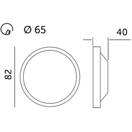 LED-Einbauleuchte HALO LED/5W/230V 3000K