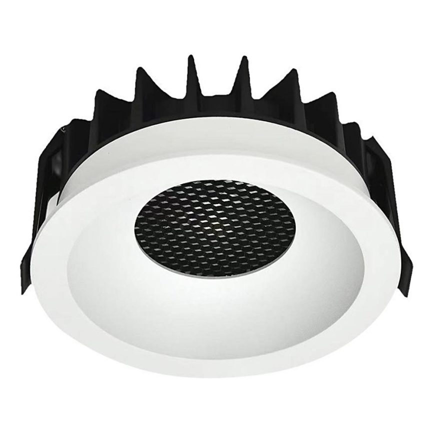 LED-Einbauleuchte LED/12W/230V 3000/4000/6400K ø 8,6 cm weiß