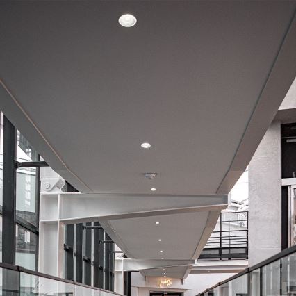 LED-Einbauleuchte LED/12W/230V 3000/4000/6400K ø 8,6 cm weiß