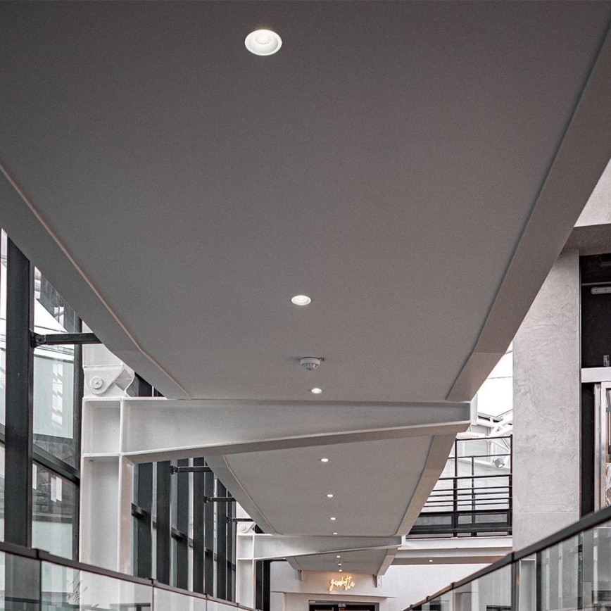 LED-Einbauleuchte LED/12W/230V 3000/4000/6400K ø 8,6 cm weiß