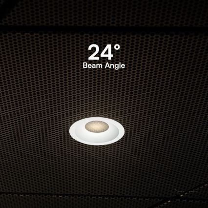LED-Einbauleuchte LED/12W/230V 3000/4000/6400K ø 8,6 cm weiß