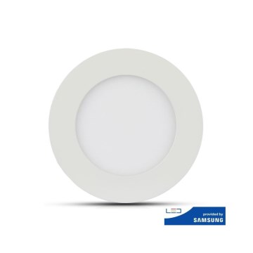 LED-Einbauleuchte LED/12W/230V 3000K rund