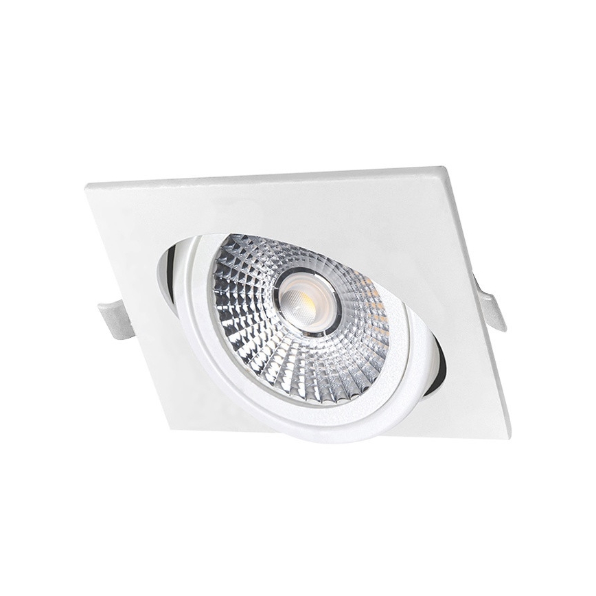LED-Einbauleuchte LED/18W/230V 3000K 11,5x11,5 cm weiß