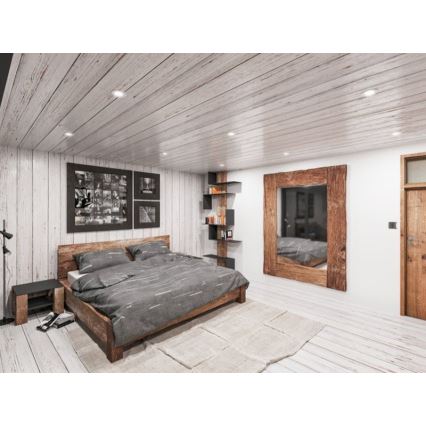 LED-Einbauleuchte LED/18W/230V 3000K d 11,5 cm weiß
