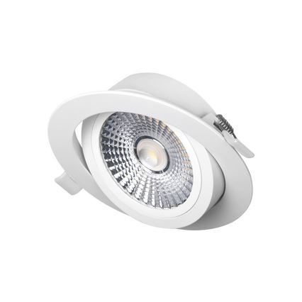 LED-Einbauleuchte LED/18W/230V 3000K d 11,5 cm weiß