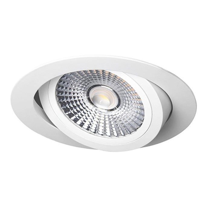 LED-Einbauleuchte LED/18W/230V 4000K d 11,5 cm weiß