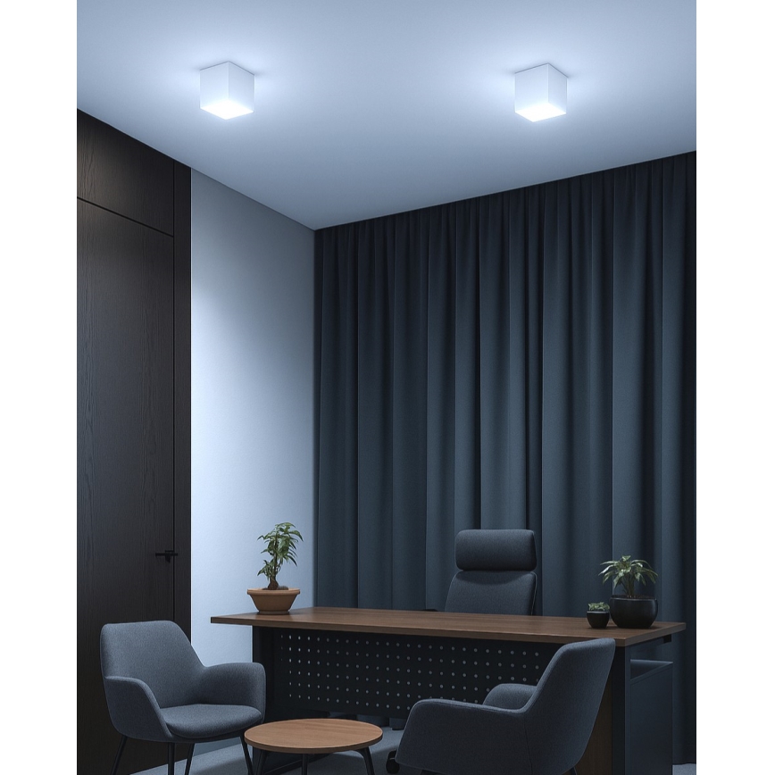 LED-Einbauleuchte LED/5W/230V 3000/4000/6400K 7,5x7,5 cm weiß