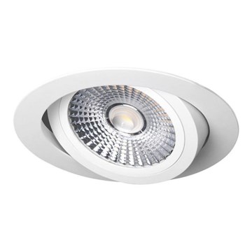 LED-Einbauleuchte LED/6W/230V 3000K d 8,5 cm weiß