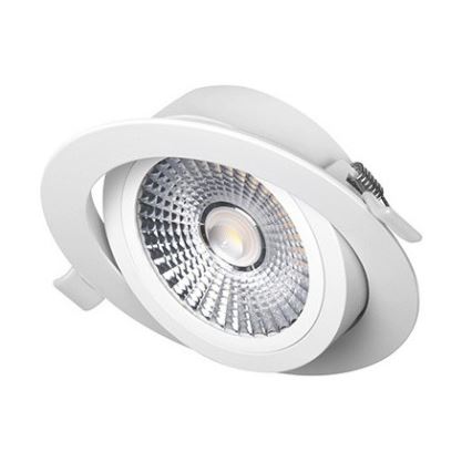 LED-Einbauleuchte LED/6W/230V 3000K d 8,5 cm weiß