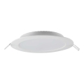 LED-Einbauleuchte LED/6W/230V d 12 cm 4000K weiß