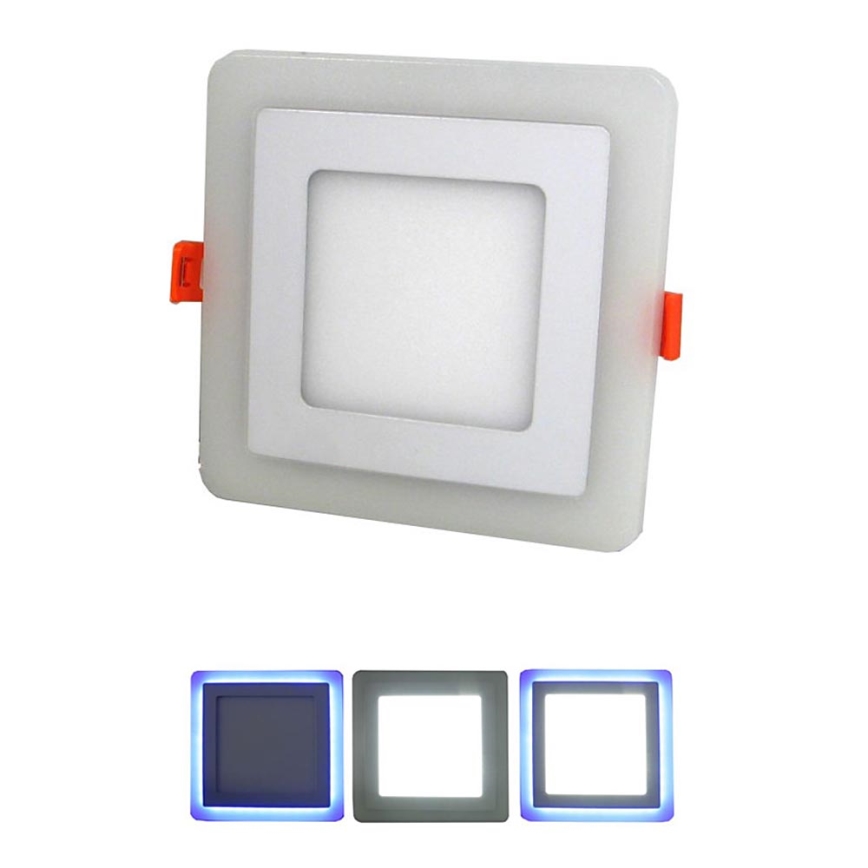 LED Einbauleuchte LED/6W+LED/2,5W 6000K