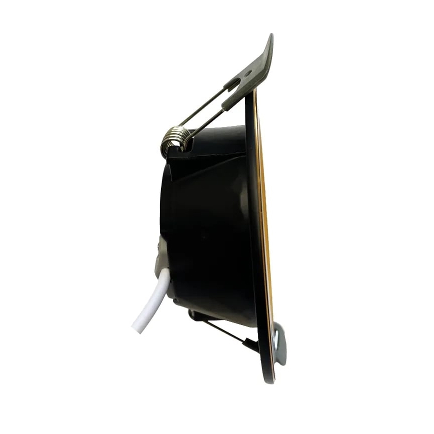 LED-Einbauleuchte LED/7,5W/230V 4000K schwarz/golden